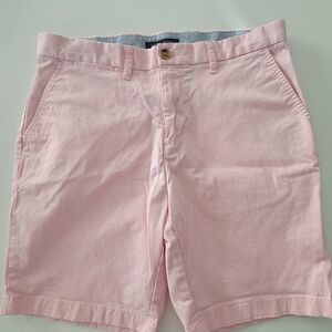 Tommy Hilfiger Light Pink Flat Front Shorts